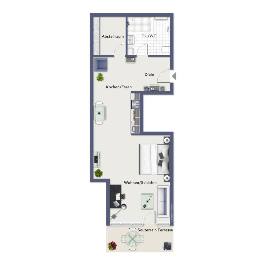 Villa Moewe Souterrain Wohnung 07 Хайлигендамм Экстерьер фото